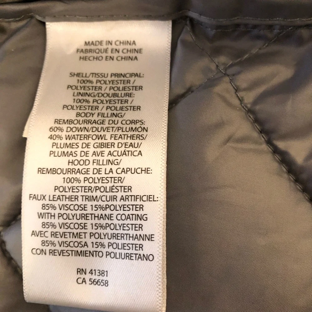 Lauren Ralph Lauren down hooded jacket. Size small. - Picture 12 of 16